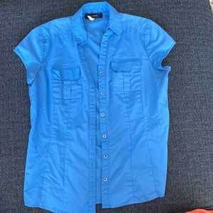 Blue blouse size small